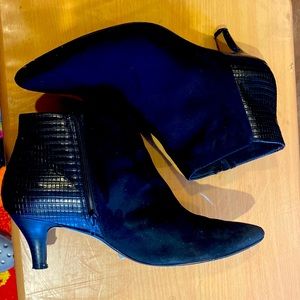 Beautiful Black Suede Boots